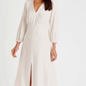 Must have warm weather white MIDI dress